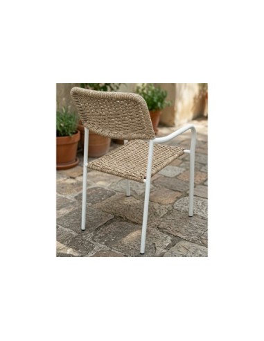 SILLA COMEDOR SAVA MIMBRE / NEGRO