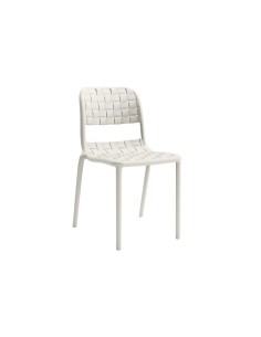 SILLA DE EXTERIOR BORA BLANCO CREMA