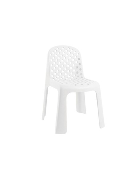SILLA DE EXTERIOR BARK BLANCO