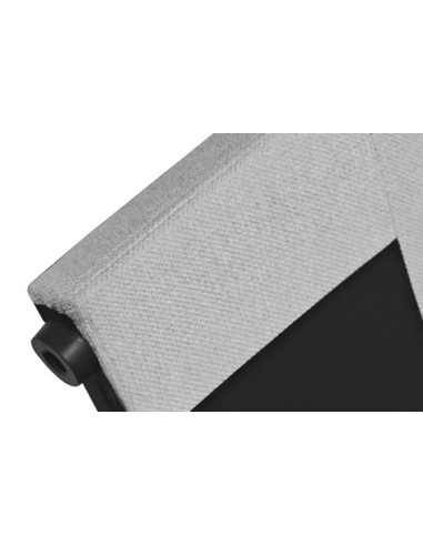 CABECERO TAPIZADO LUMOS 160 CM TEJIDO GRIS CLARO