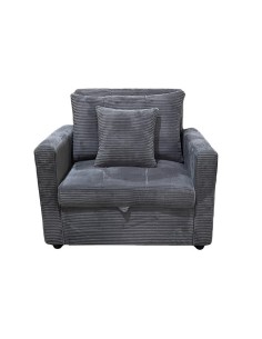 SOFA CAMA DIVAN 99 CM CORDUROY GRIS 2