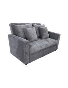 SOFA CAMA DIVAN 140 CM CORDUROY GRIS