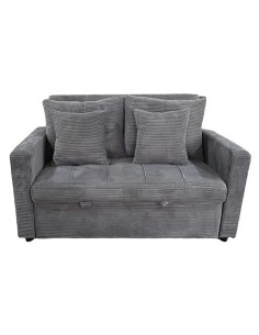 SOFA CAMA DIVAN 140 CM CORDUROY GRIS 2