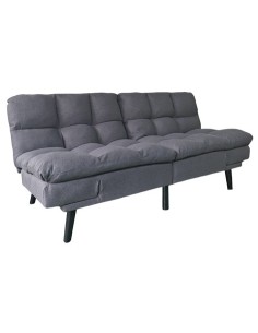 SOFA CAMA CUSHION 108 x 183 CM TEJIDO GRIS 2