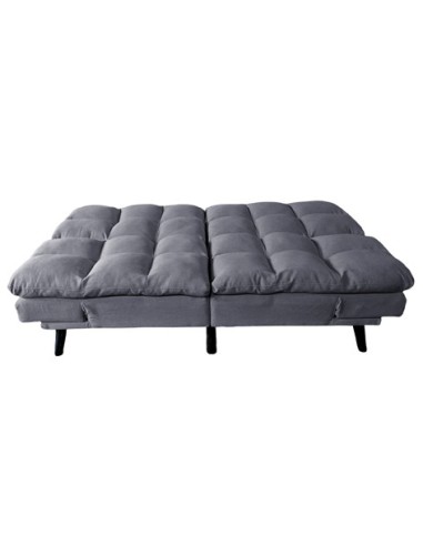 SOFA CAMA CUSHION 108 x 183 CM TEJIDO GRIS