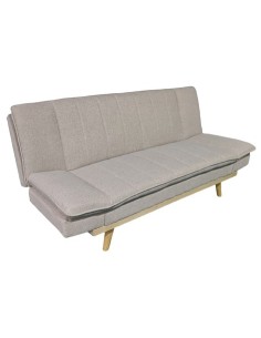 SOFA CAMA LOUNGE XL  114 x 189 CM TEJIDO BEIGE