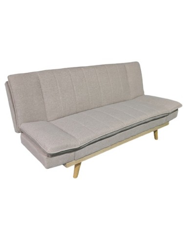 SOFA CAMA LOUNGE XL  114 x 189 CM TEJIDO BEIGE