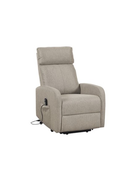 SILLON RELAX ELEVADOR LIFE TEJIDO BEIGE