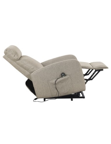 SILLON RELAX ELEVADOR LIFE TEJIDO BEIGE