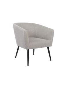 BUTACA CIRCULAR MELROSE GRIS MELANGE