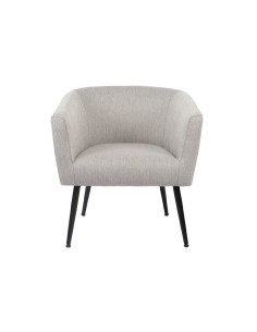 BUTACA CIRCULAR MELROSE GRIS MELANGE 2