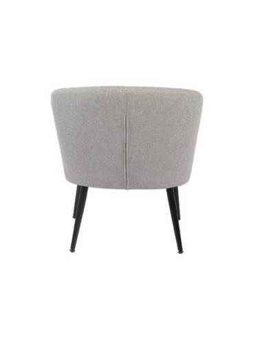 BUTACA CIRCULAR MELROSE GRIS MELANGE