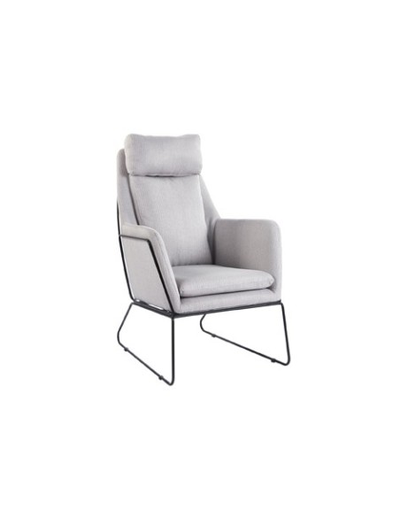 BUTACA TAPIZADA SINTRA TEJIDO BEIGE