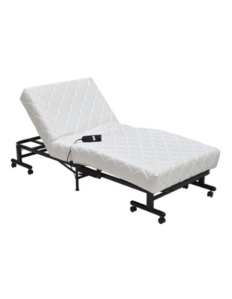 CAMA SUPLETORIA PLEGABLE MOTORIZADA 85 x 195 CM