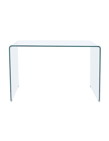 MESA DE ESTUDIO NOTE 120 X 70 CM  CRISTAL TRANSPARENTE