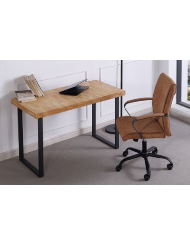 MESA ESTUDIO NATURAL 120 x 60 CM ROBLE NORDISH / NEGRO