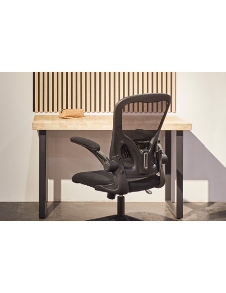 MESA ESTUDIO NATURAL 120 x 60 CM ROBLE NORDISH / NEGRO