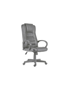 SILLA DE DESPACHO MODELO HENRY SÍMIL PIEL NEGRO