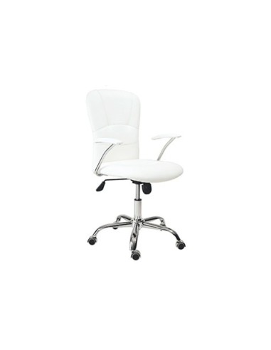 SILLA DE DESPACHO MODELO MAGGIE BLANCO