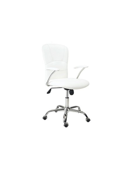 SILLA DE DESPACHO MODELO MAGGIE BLANCO