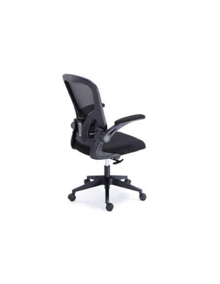 SILLA GIRATORIA LEXI RED TRANSPIRABLE NEGRO / ESTRUCTURA NEGRA