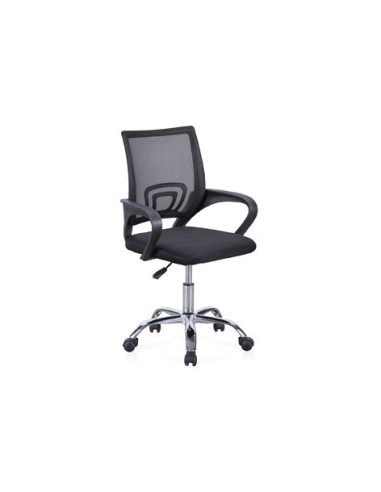 SILLA DE OFICINA GIRATORIA MODELO VITA NEGRO
