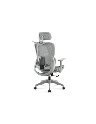 SILLON GIRATORIO ERGO RED TRANSPIRABLE GRIS / ESTRUCTURA GRIS