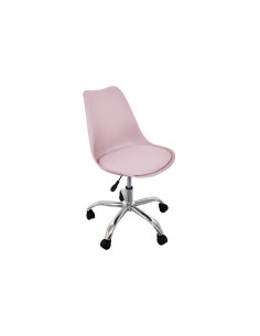 SILLA GIRATORIA ENJOY ROSA