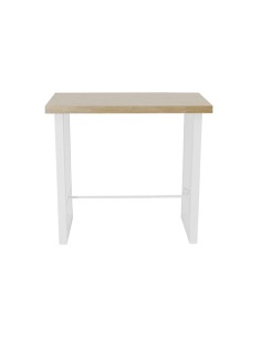 MESA ALTA LOFT 120 X 70 CM  ROBLE NORDISH / BLANCO 2