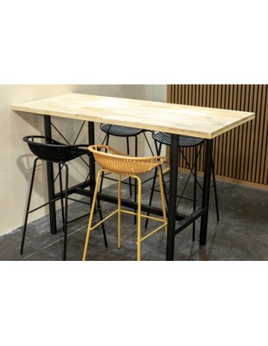 MESA ALTA TAMS 160 X 70 CM NORDISH / NEGRO