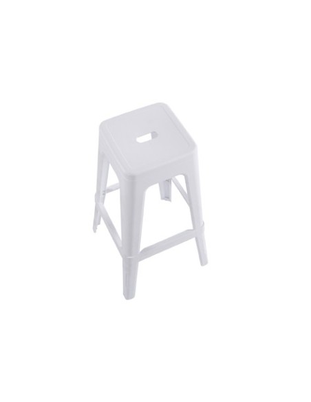 TABURETE ALTO TOLIX PP BLANCO