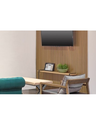 PANEL ACUSTICO PET ACUSTIC SOUND HONEY / NEGRO 60 x 240 CM