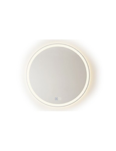 ESPEJO REDONDO CON ILUMINACION LED WATERPROOF 60 CM ANTIVAHO