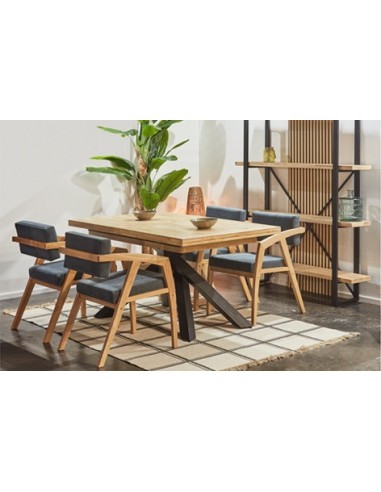 ESTANTERIA ALTA PLANK ROBLE NORDISH / NEGRO