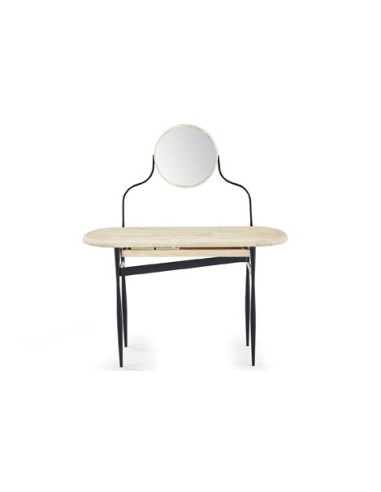 TOCADOR / ENTRADA CON ESPEJO MOON NORDISH / NEGRO