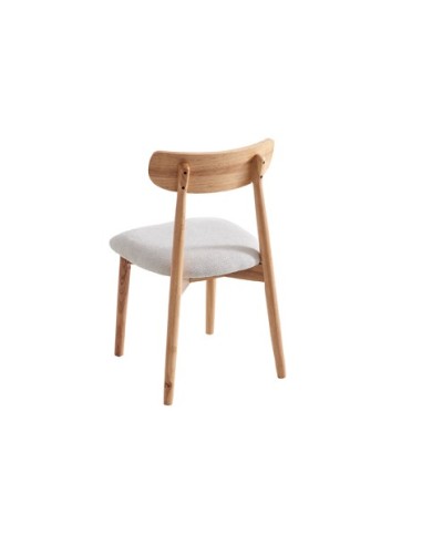 SILLA COMEDOR SHIA BEIGE / NATURAL