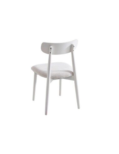 SILLA COMEDOR SHIA BEIGE / BLANCO