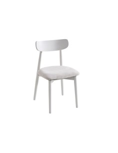 SILLA COMEDOR SHIA BEIGE / BLANCO 2