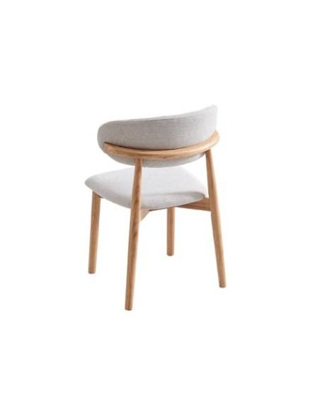 SILLA COMEDOR VERA BEIGE / NATURE