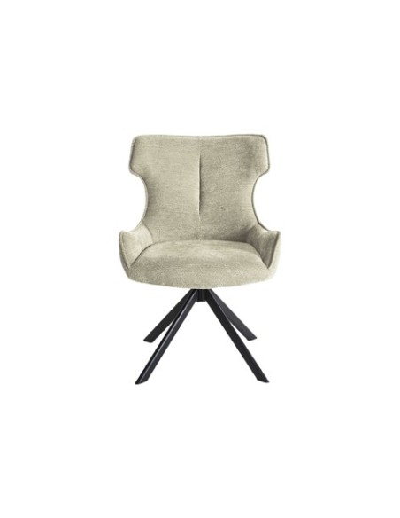 SILLA COMEDOR ROBERT TEJIDO BEIGE