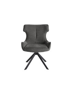 SILLA COMEDOR ROBERT TEJIDO GRIS 2