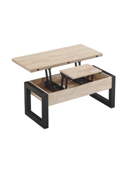 MESA CENTRO ELEVABLE Y EXTENSIBLE LOFT ADVANCE NORDISH / NEGRO