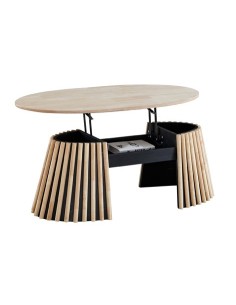 MESA CENTRO ELEVABLE GROVE 120 X 60 CM NORDISH 2