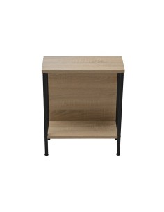 MESA RINCON / SOFÁ DECK 40 x 18 CM OAK / NEGRO 2