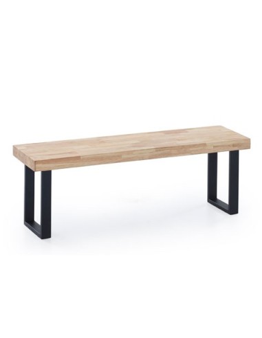 BANCO ASIENTO LOFT ROBLE NORDISH  / NEGRO