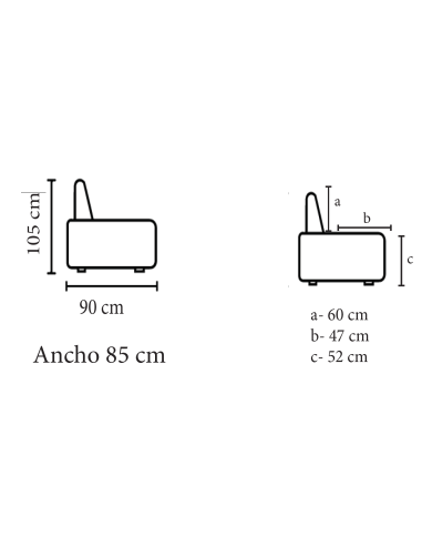 Butaca relax powerlift Samba