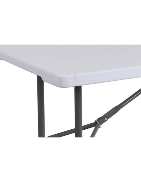 MESA PLEGABLE EVENTOS 183 x 70 CM BLANCO
