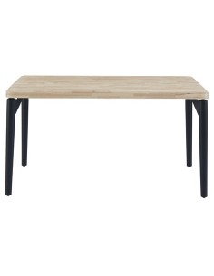 MESA COMEDOR FIJA MOON 140 x 80 CM NORDISH / NEGRO 2