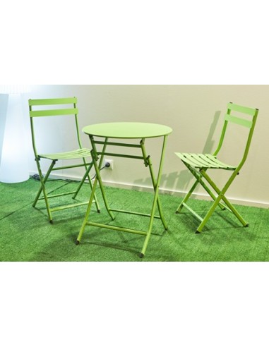 SET CAFE TERRAZA COLOR PISTACHO