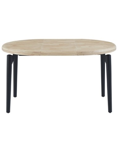 MESA COMEDOR REDONDA EXTENSIBLE 100 - 140 - 180 CM MOON NORDISH / NEGRO